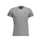 Gray Cotton Men T-Shirt - SEHABRANDS