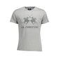 Gray Cotton Men T-Shirt - SEHABRANDS