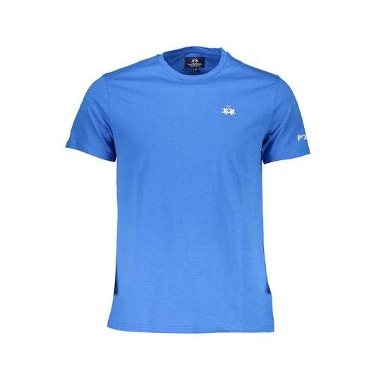 Blue Cotton Men T-Shirt - SEHABRANDS