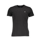 Black Cotton Men T-Shirt - SEHABRANDS