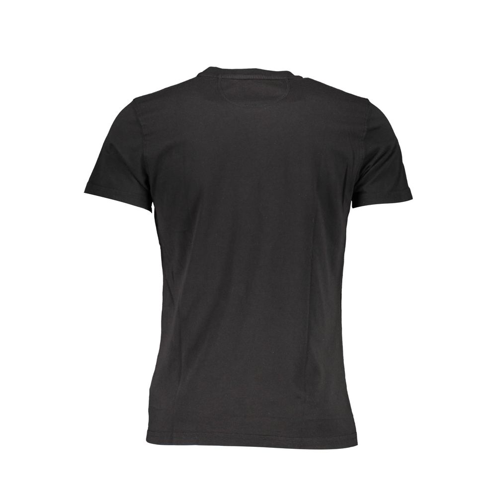 Black Cotton Men T-Shirt - SEHABRANDS