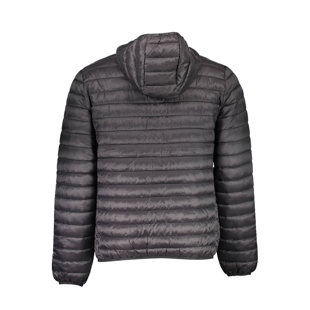 Black Polyamide Men Jacket - SEHABRANDS