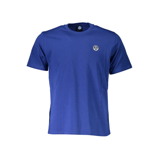 Blue Cotton Men TShirt - SEHABRANDS