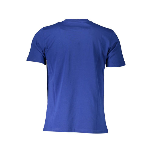 Blue Cotton Men T-Shirt - SEHABRANDS