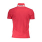 Red Cotton Men Polo Shirt - SEHABRANDS