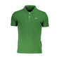 Green Cotton Men Polo Shirt - SEHABRANDS