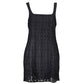 Black Polyester Women Dress - SEHABRANDS