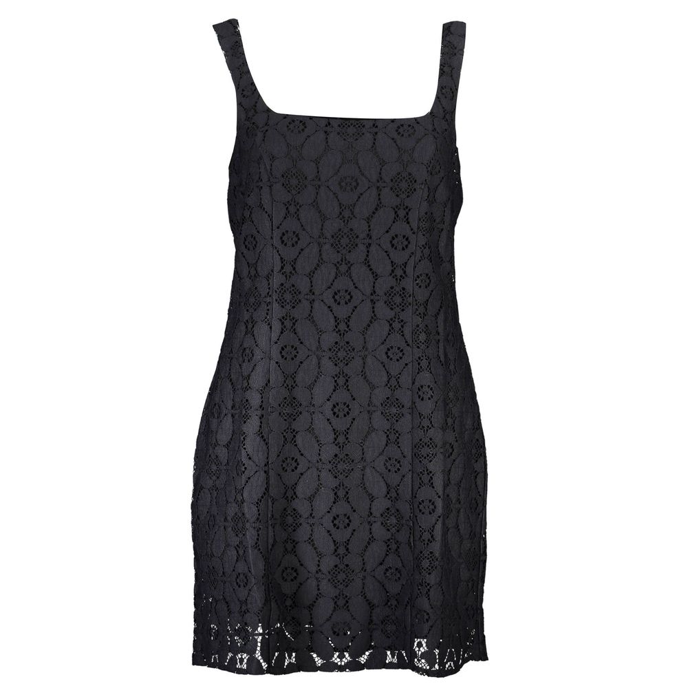 Black Polyester Women Dress - SEHABRANDS