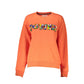 Orange Cotton Women Sweater - SEHABRANDS