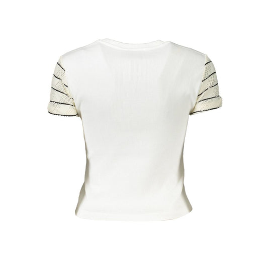 White Cotton Women Top - SEHABRANDS