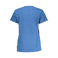 Blue Cotton Women T-Shirt - SEHABRANDS