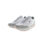 White Polyester Women Sneaker - SEHABRANDS