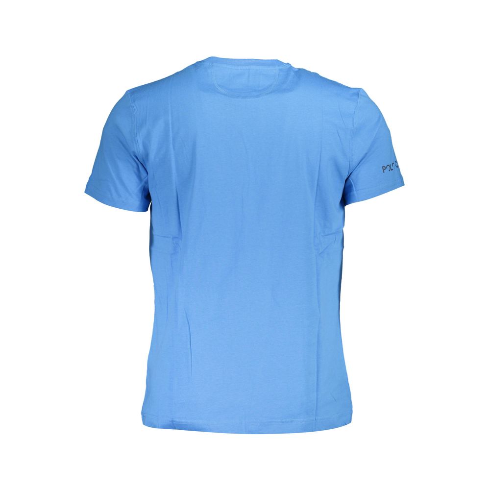 Blue Cotton Men T-Shirt - SEHABRANDS