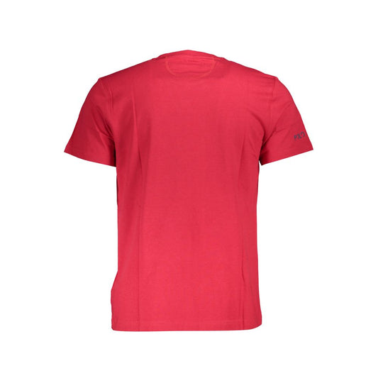 Red Cotton Men T-Shirt - SEHABRANDS