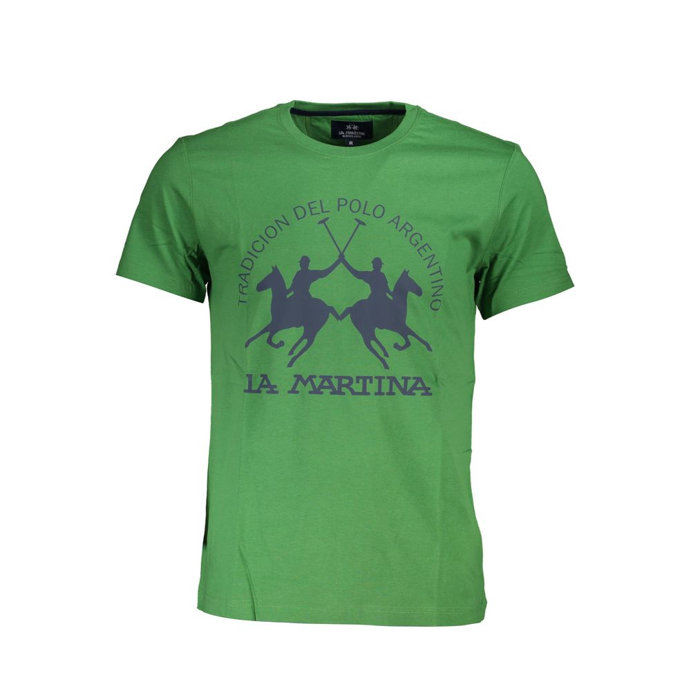 Green Cotton Men T-Shirt - SEHABRANDS