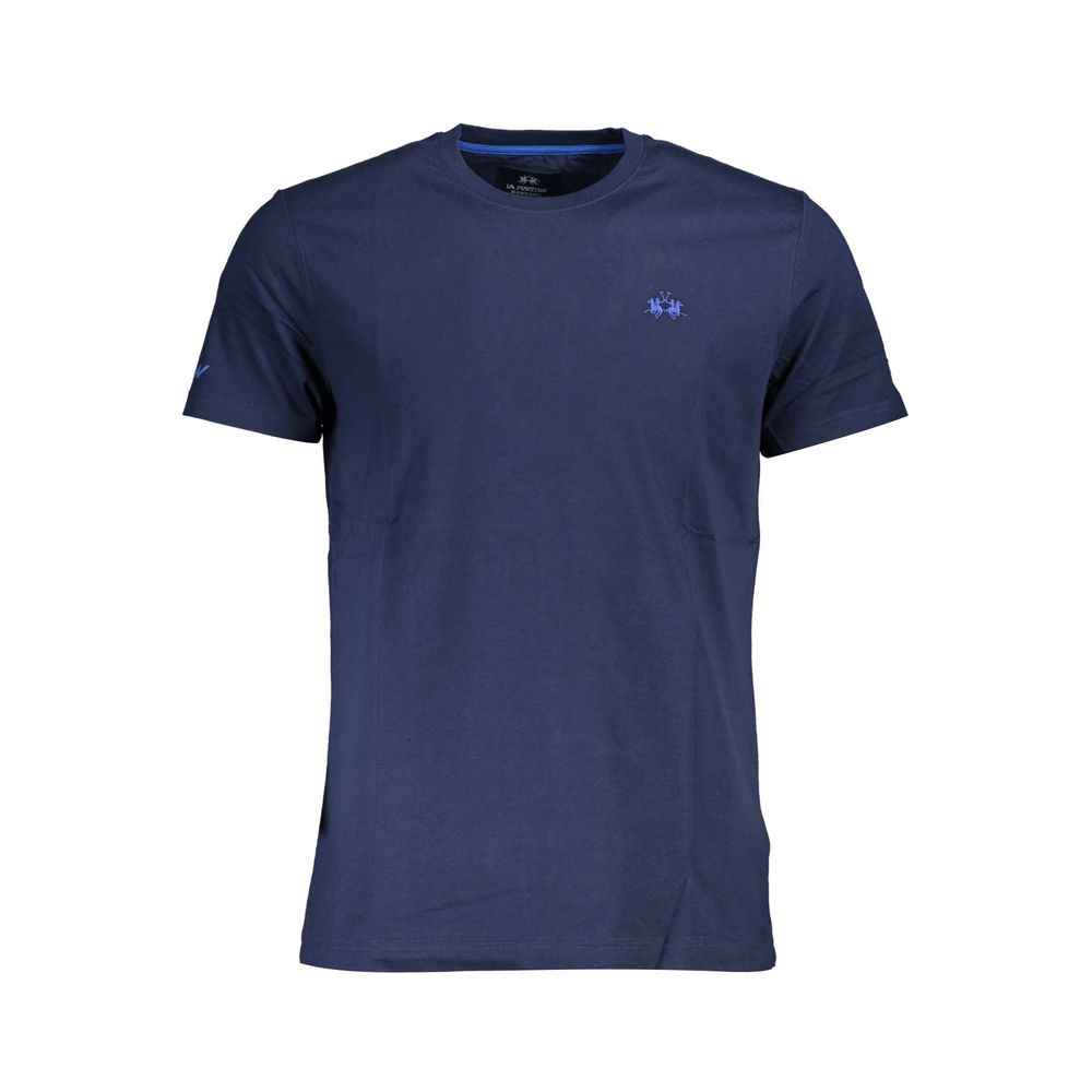 Blue Cotton Men T-Shirt - SEHABRANDS