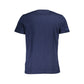 Blue Cotton Men T-Shirt - SEHABRANDS