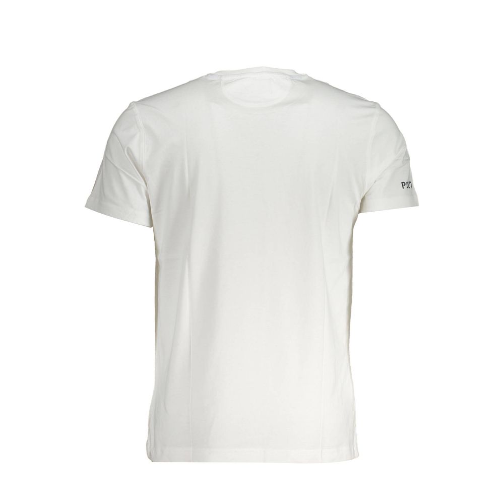 White Cotton Men T-Shirt - SEHABRANDS