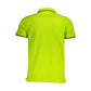 Yellow Cotton Men Polo Shirt - SEHABRANDS