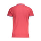 Red Cotton Men Polo Shirt - SEHABRANDS