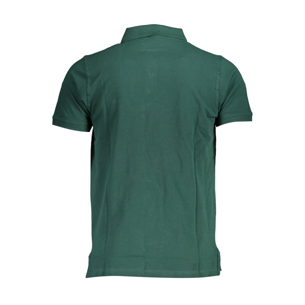 Green Cotton Polo Shirt - SEHABRANDS