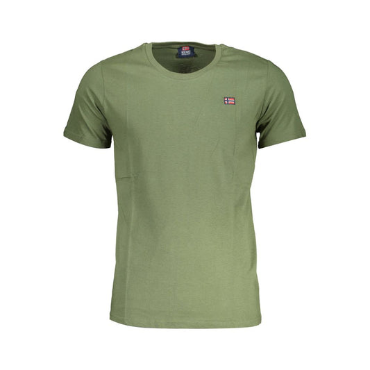 Green Cotton T-Shirt - SEHABRANDS