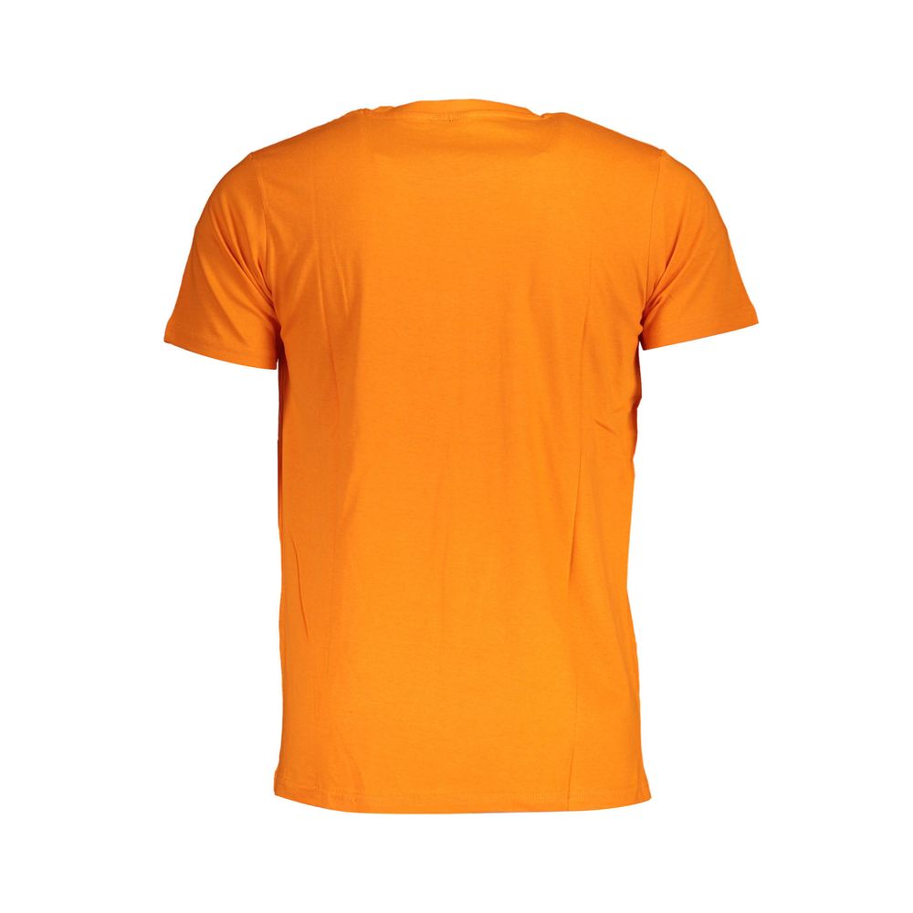 Orange Cotton T-Shirt - SEHABRANDS