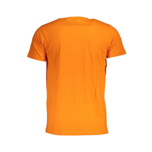 Orange Cotton T-Shirt - SEHABRANDS