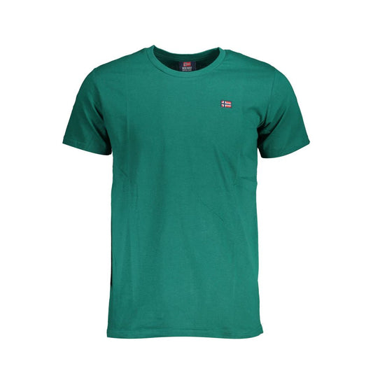 Green Cotton T-Shirt - SEHABRANDS