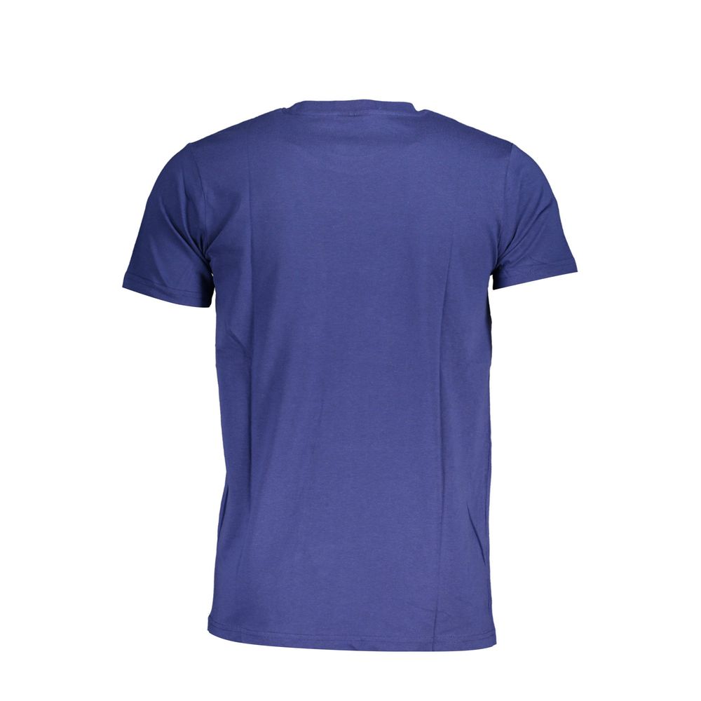 Blue Cotton T-Shirt - SEHABRANDS