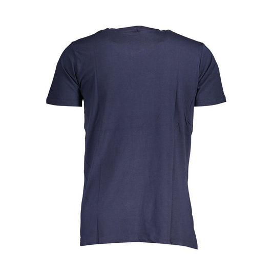 Blue Cotton T-Shirt - SEHABRANDS