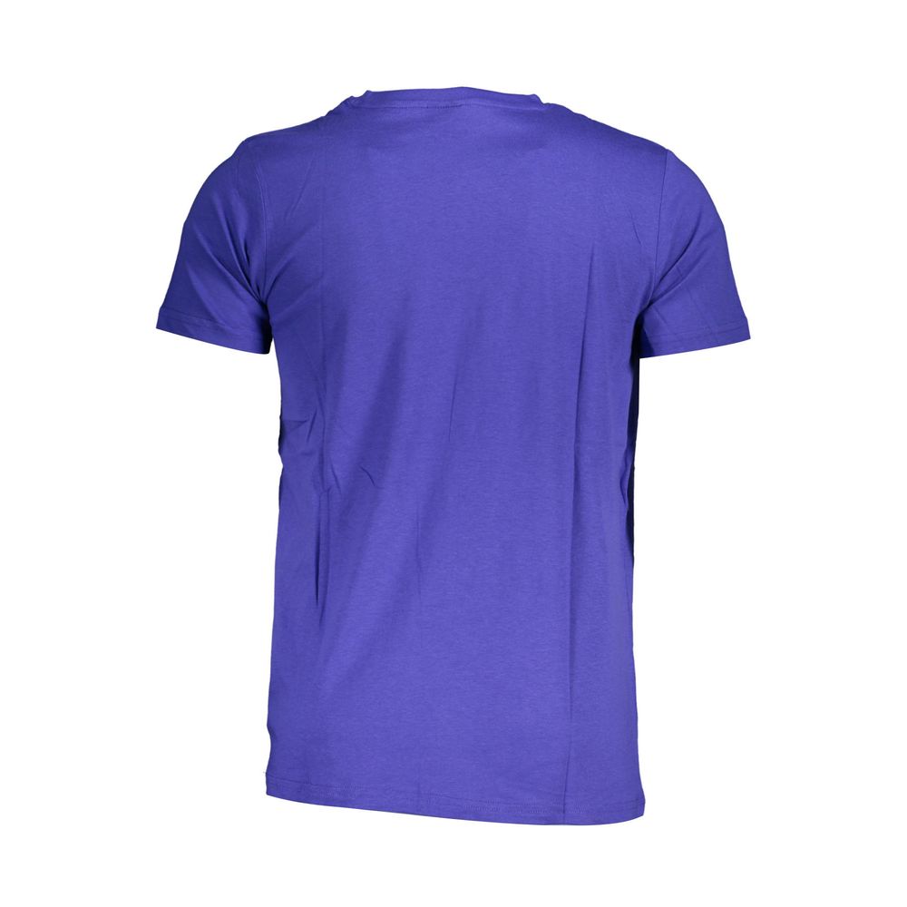 Blue Cotton T-Shirt - SEHABRANDS