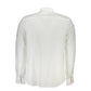 Elegant White Linen Long-Sleeved Shirt - SEHABRANDS