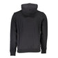 North Sails Black Cotton Men Hooded Sweater