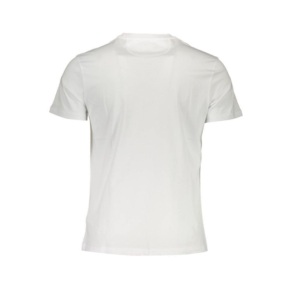 White Cotton Men T-Shirt - SEHABRANDS