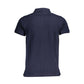 Blue Cotton Polo Shirt - SEHABRANDS