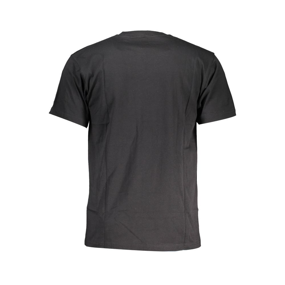 Black Cotton Men T-Shirt - SEHABRANDS