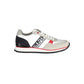 White Polyester Men Sneaker - SEHABRANDS