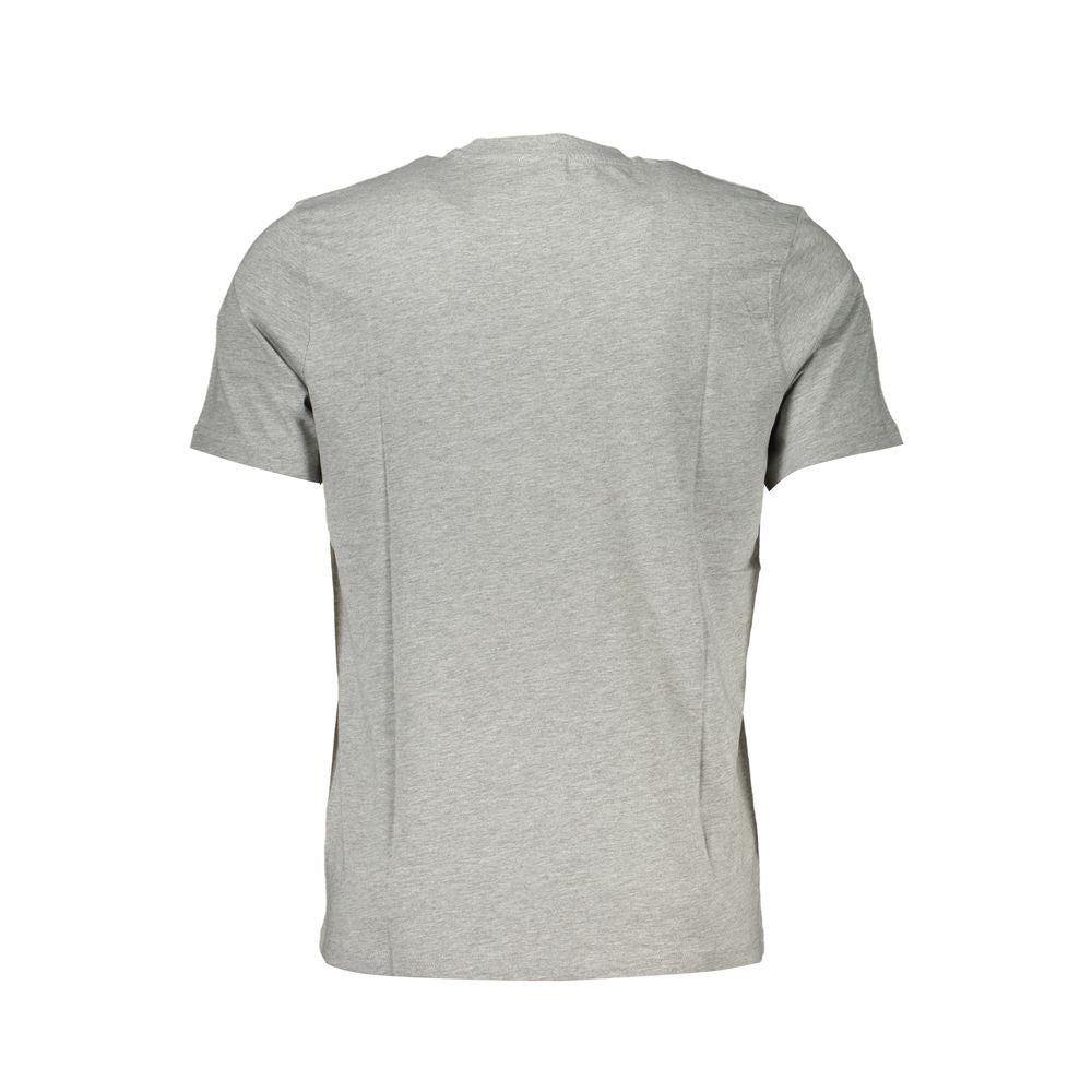 Gray Cotton T-Shirt - SEHABRANDS