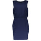 Blue Viscose Women Dress - SEHABRANDS