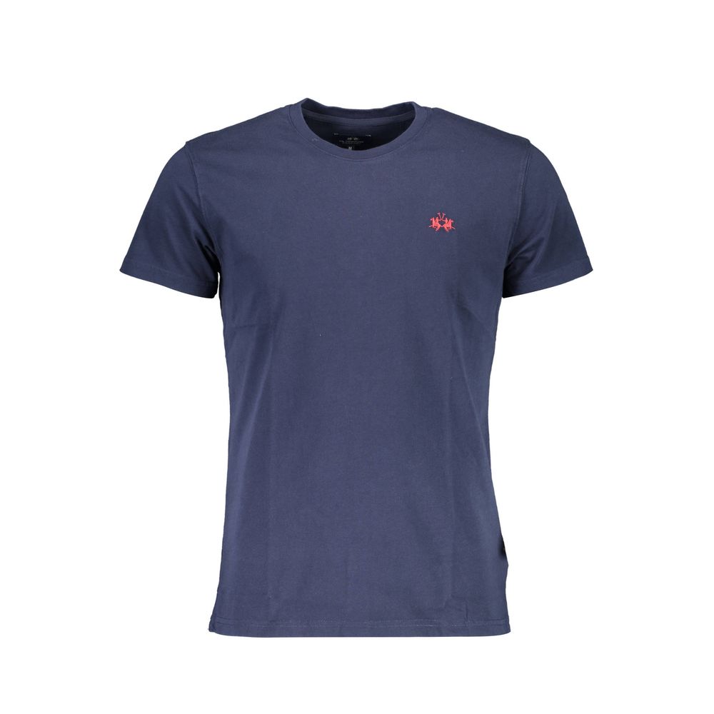 Blue Cotton Men T-Shirt - SEHABRANDS