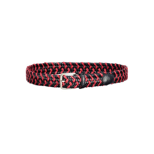 Red Leather Men Belt - SEHABRANDS