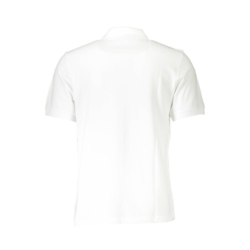 White Cotton Men Polo Shirt - SEHABRANDS