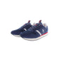 Blue Polyester Men Sneaker - SEHABRANDS