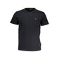 Black Cotton Men T-Shirt - SEHABRANDS