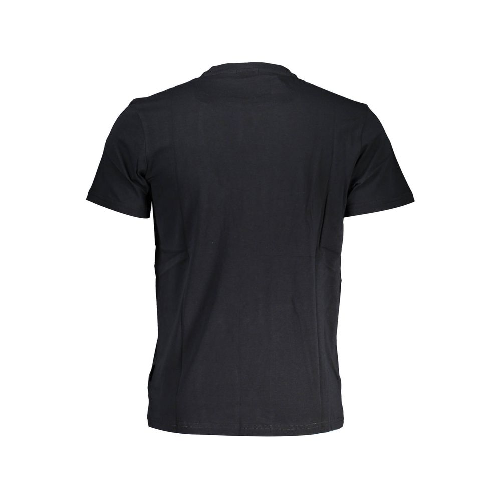 Black Cotton Men T-Shirt - SEHABRANDS