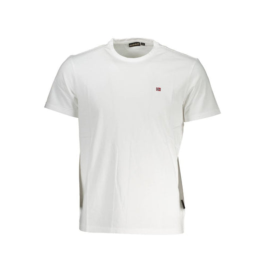 White Cotton Men T-Shirt - SEHABRANDS