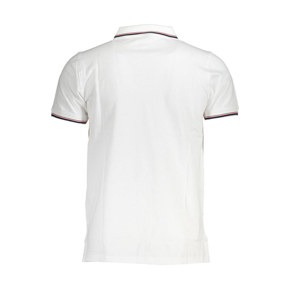 White Cotton Polo Shirt - SEHABRANDS