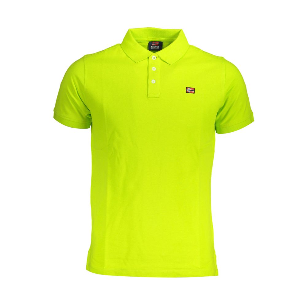 Yellow Cotton Polo Shirt - SEHABRANDS