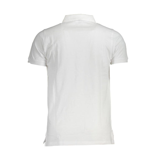 White Cotton Polo Shirt - SEHABRANDS